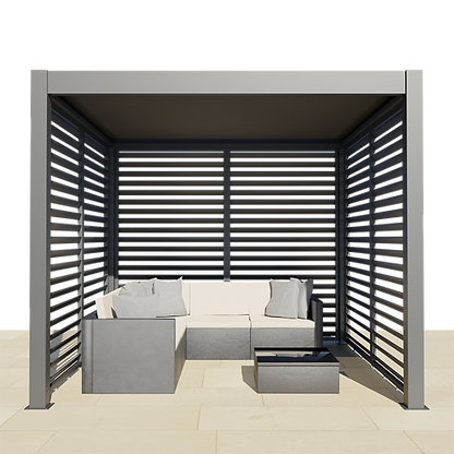 Remanso Vented Side Pergola Panels